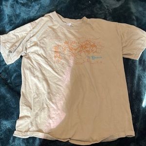 Beige Graphic T-Shirt
